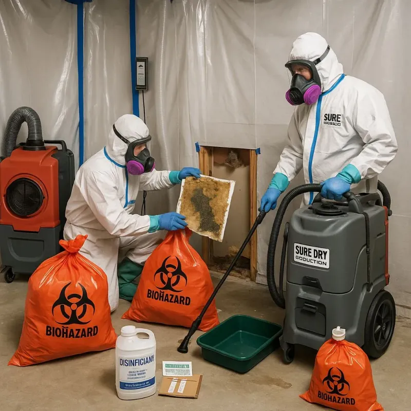 Contaminated Water Handling Protocols process in Van Nest, NY